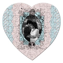 romantic heart puzzle - Jigsaw Puzzle (Heart)