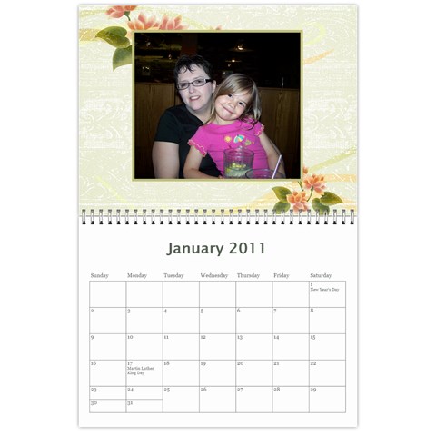 Denise s Calendar By Shawna Jan 2011
