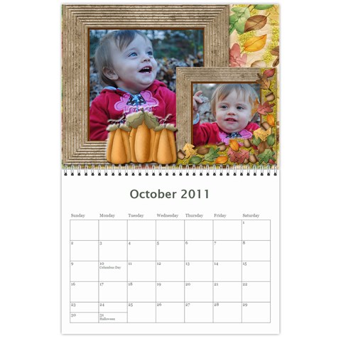 Denise s Calendar By Shawna Oct 2011