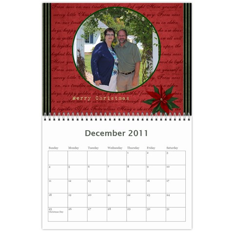 Denise s Calendar By Shawna Dec 2011
