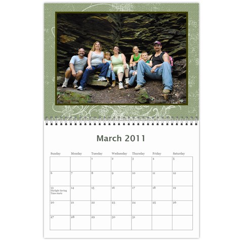 Denise s Calendar By Shawna Mar 2011
