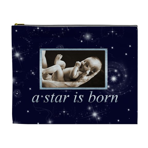 A Star Is Born Twinkle Twinkle Little Star Cosmetic Bag Xl By Catvinnat Front