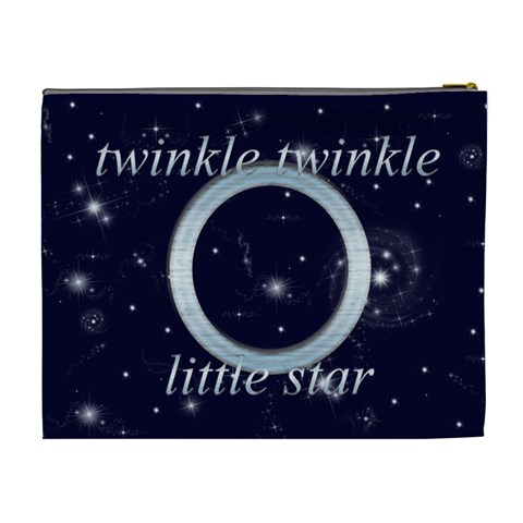 A Star Is Born Twinkle Twinkle Little Star Cosmetic Bag Xl By Catvinnat Back