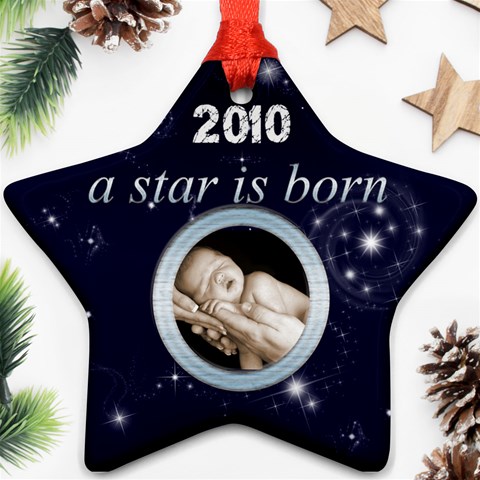 A Star Is Born 2010 Star Ornament By Catvinnat Front