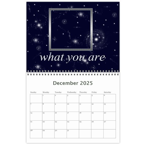Twinkle Twinkle A Star Is Born 2025 Calendar By Catvinnat Dec 2025
