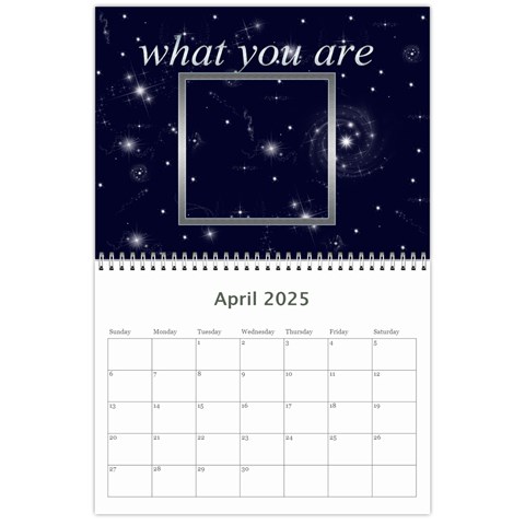 Twinkle Twinkle A Star Is Born 2025 Calendar By Catvinnat Apr 2025