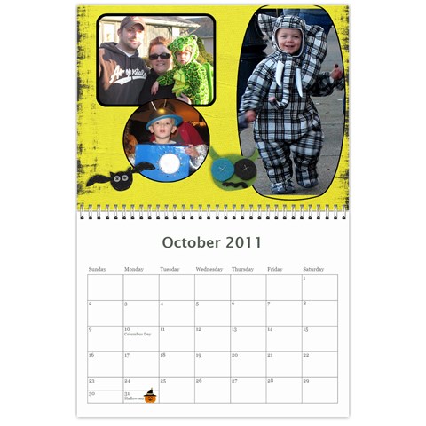 Linda Rick Calendar By Amanda Oct 2011