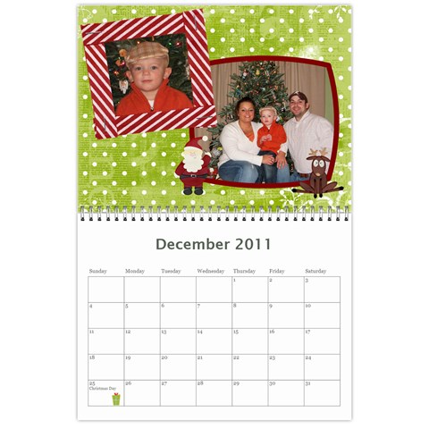 Linda Rick Calendar By Amanda Dec 2011