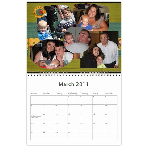 Linda Rick Calendar By Amanda Mar 2011