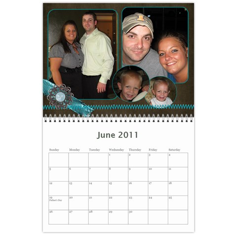 Linda Rick Calendar By Amanda Jun 2011