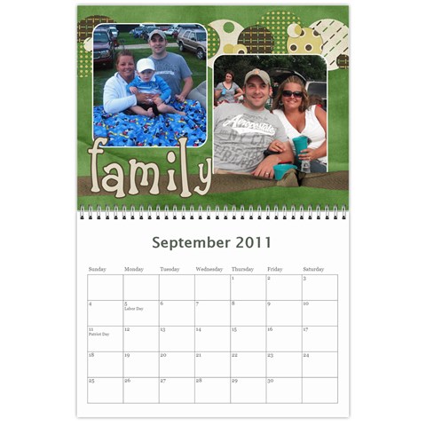 Linda Rick Calendar By Amanda Sep 2011