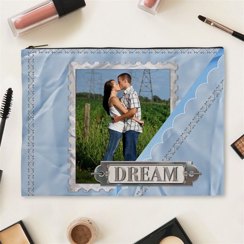 Dream & Wish Xl Cosmetic Bag By Lil Front
