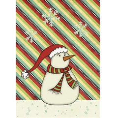White Christmas Greeting Card By Sheena Front Cover