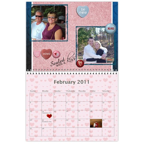 Christine Xmas Calendar Present By Tami Kos Feb 2011