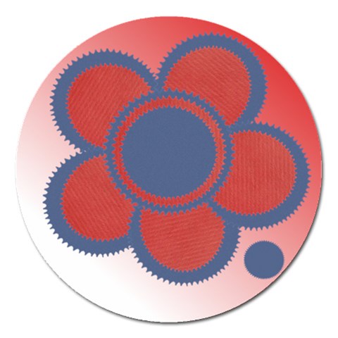 Flower Magnet Front
