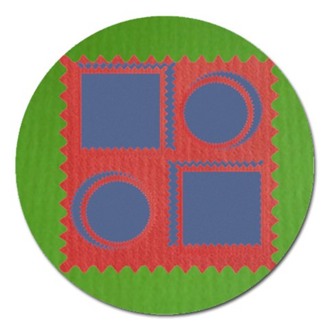 Family Christmas Magnet Front