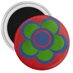 Christmas Flower Magnet - 3 