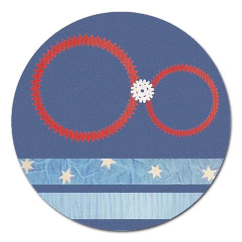 Snowflake Magnet Front