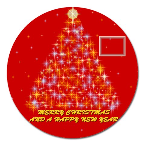 Merry Christmas Magnet Front