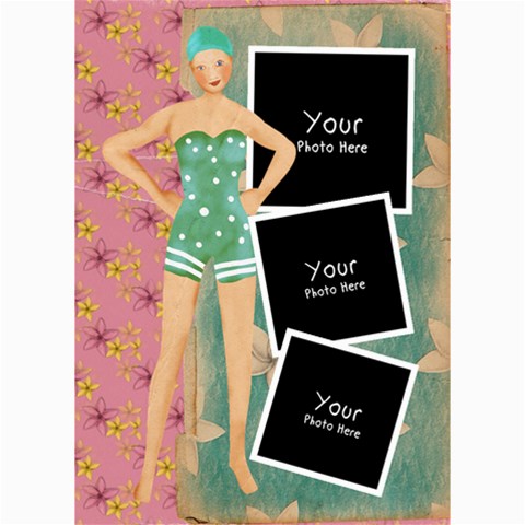 Beach Card 7x5 By Lillyskite 7 x5  Photo Card - 5