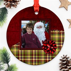 All I Want for Christmas Ornament 104 - Ornament (Round)