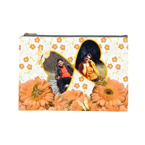 Flowes Cosmetic Bag 1 By Galya Front