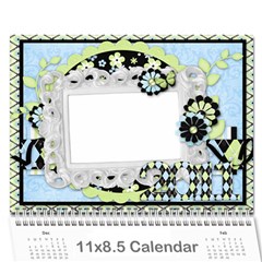 2011 11x8 5 Calendar 12 Months By Katie Castillo Cover
