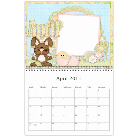 2011 11x8 5 Calendar 12 Months By Katie Castillo Apr 2011