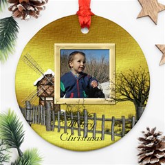 Botanical Wonderland Ornament 101 - Ornament (Round)