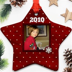 All I want for Christmas star ornament 1 side - Ornament (Star)