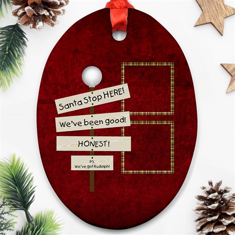 Oval Ornament 101 By Lisa Minor Front