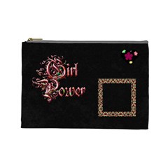 Girl Power Cosmetic Bag Large (7 styles) - Cosmetic Bag (Large)