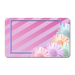 flowers magnet - Magnet (Rectangular)