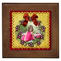 All I Want for Christmas Frame - Framed Tile