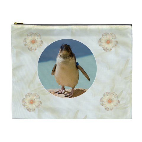 Gentle Times Xl Cosmetic Case By Joan T Front