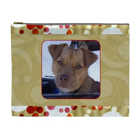 Dotty Xl Cosmetic Case By Joan T Front
