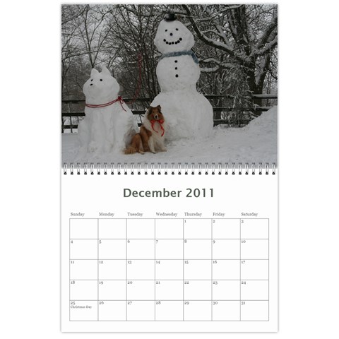 2011 Calendar By Dschroeder Arvig Net Dec 2011