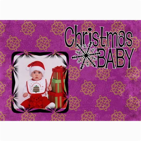 Christmas Cards 7 x5  Photo Card - 8