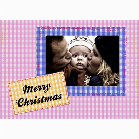 Christmas Cards 7 x5  Photo Card - 6