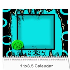 2025 WiLd ChILd - Wall Calendar 11  x 8.5  (12-Months)
