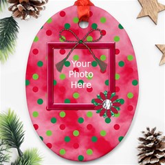 Merry and Bright Ornament Oval 101 - Ornament (Oval)