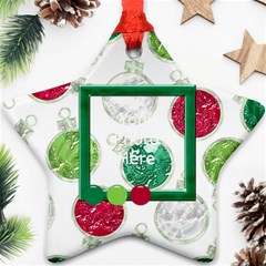 Merry and Bright Star Ornament - Ornament (Star)