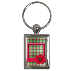 Merry and Bright Key Chain - Key Chain (Rectangle)