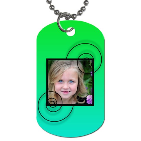 Swirl Tag By Amanda Bunn Front