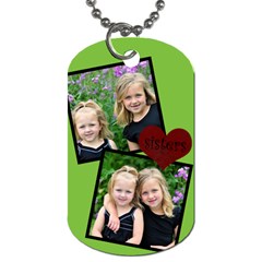 Sister two side Tag - Dog Tag (Two Sides)