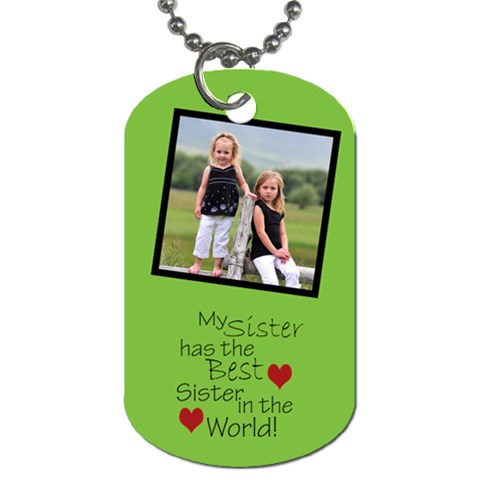Sister Two Side Tag By Amanda Bunn Back