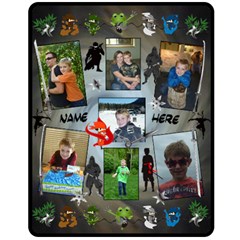 Ninja Medium Blanket (4 styles) - Fleece Blanket (Medium) Ninja Medium Blanket (4 styles) - Fleece Blanket (Medium)