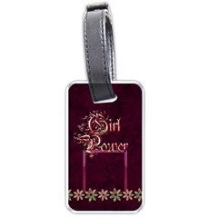 Girl Power Luggage Tag 2 - Luggage Tag (two sides)