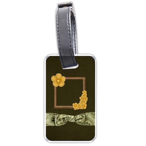 Autumn Story Luggage Tag By Lisa Minor Front