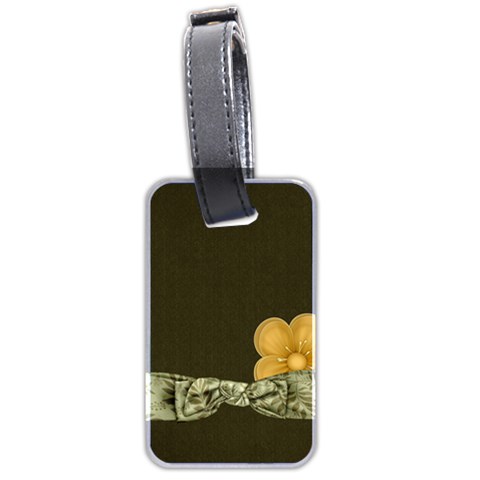 Autumn Story Luggage Tag By Lisa Minor Back